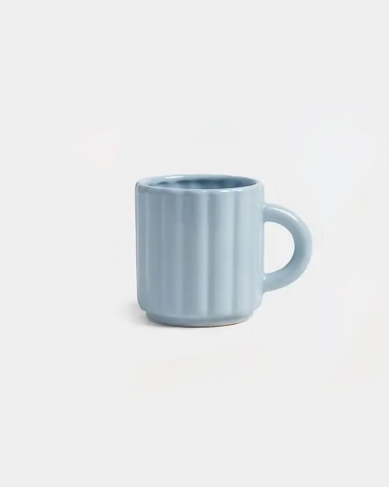 &Klevering - TUBE Tasse | Hellblau - Kaffee - und Teetasse - ROSA ECK Concept Store