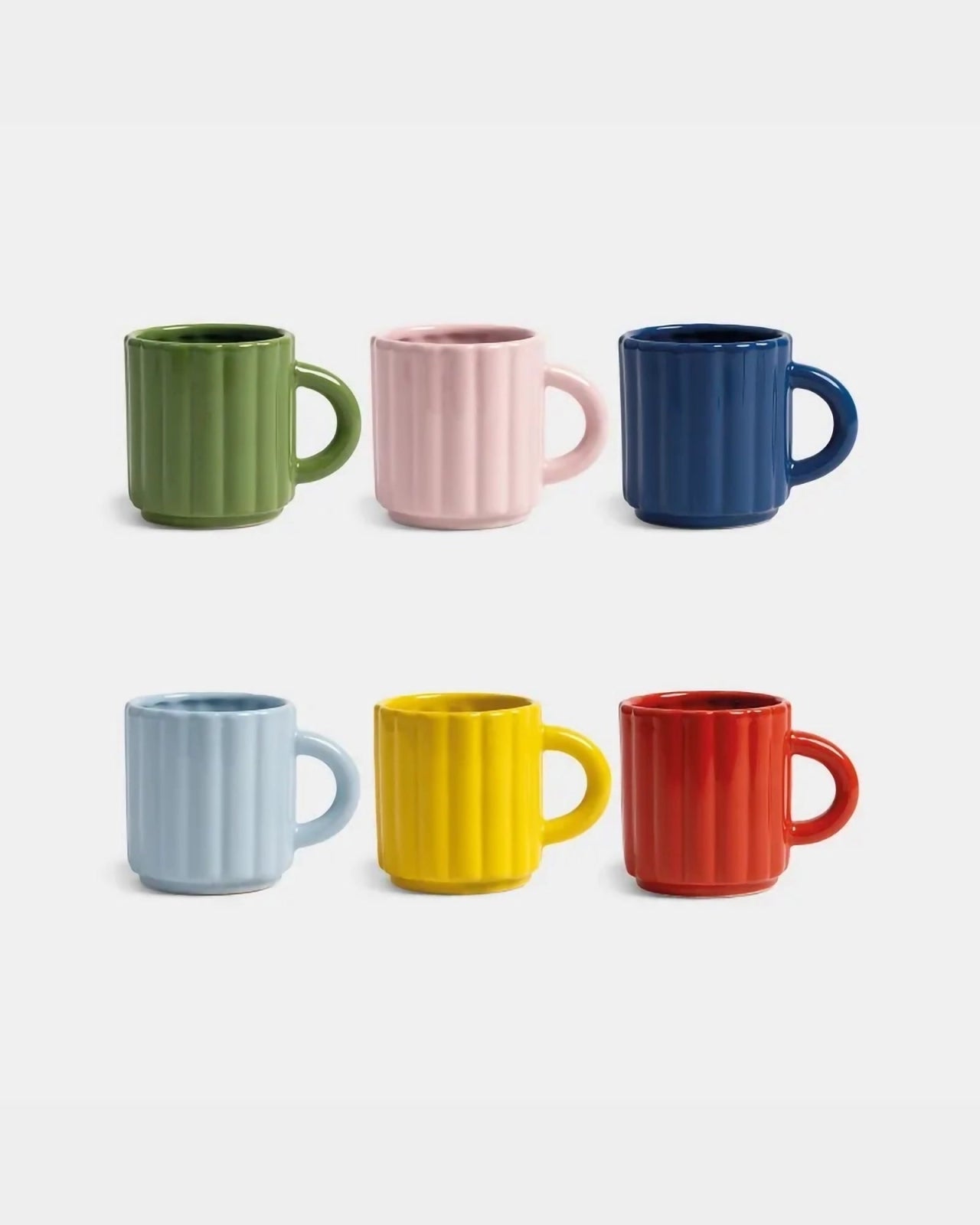&Klevering - TUBE Tasse | Rot - Kaffee - und Teetasse - ROSA ECK Concept Store