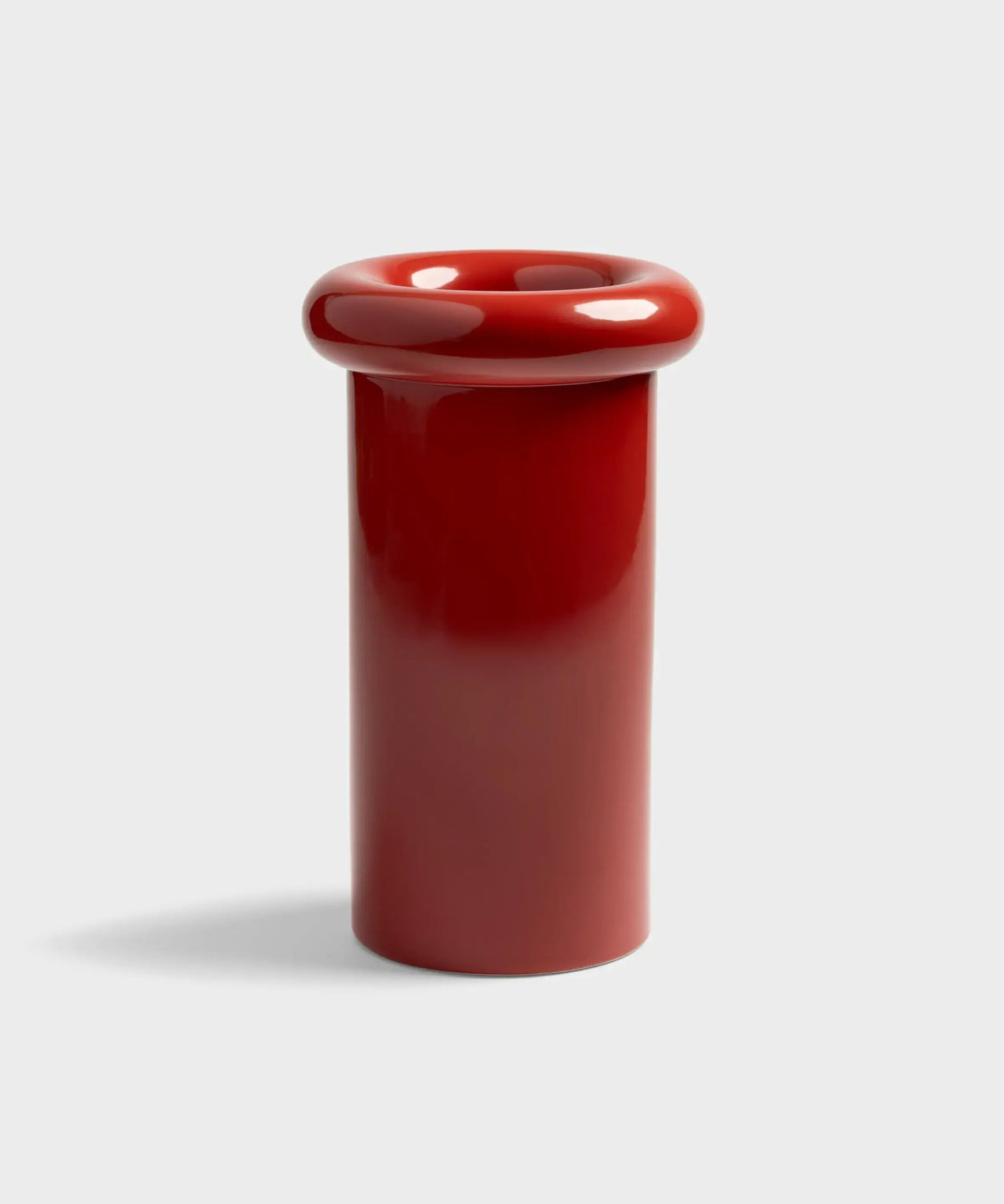 &Klevering - TURBAN Vase | Dunkelrot - Vase - ROSA ECK Concept Store