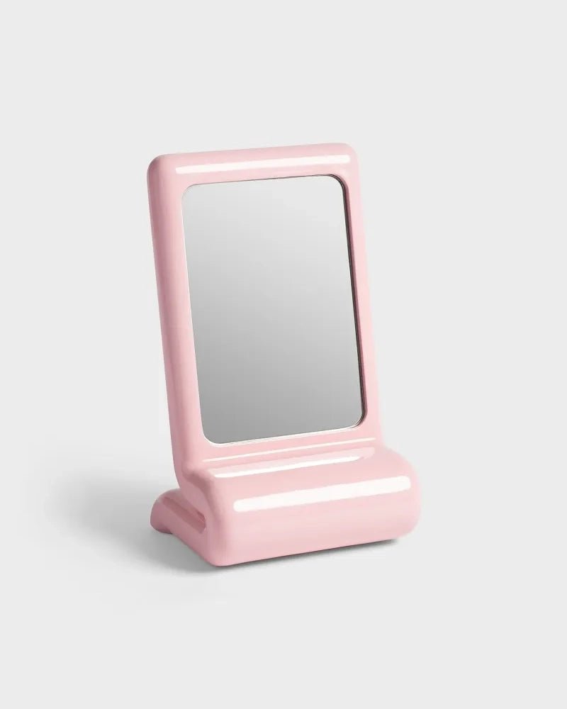 &Klevering - VANITY WHIP Tischspiegel • pink - Spiegel - ROSA ECK Concept Store