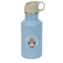 Lässig - Kinder - Trinkflasche aus Edelstahl • Pattern Party blue green - ROSA ECK