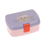 Lässig - TINY TEAM Kinder - Brotdose • Katze - ROSA ECK