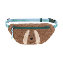 Lässig - TINY TEAM Mini - Bauchtasche für Kinder • Hund - ROSA ECK