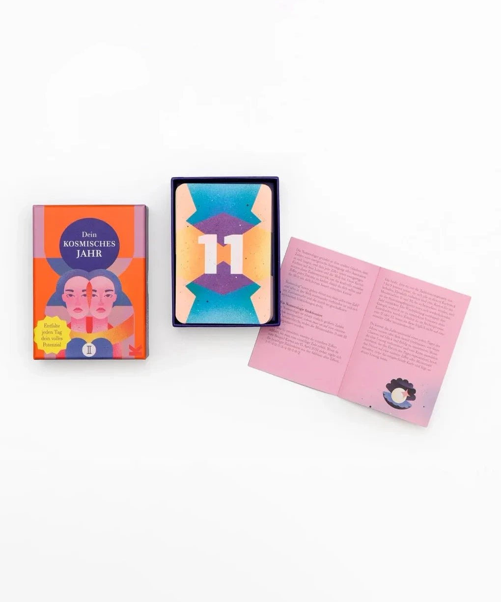Laurence King Publishing - DEIN KOSMISCHES JAHR Kartenset - ROSA ECK