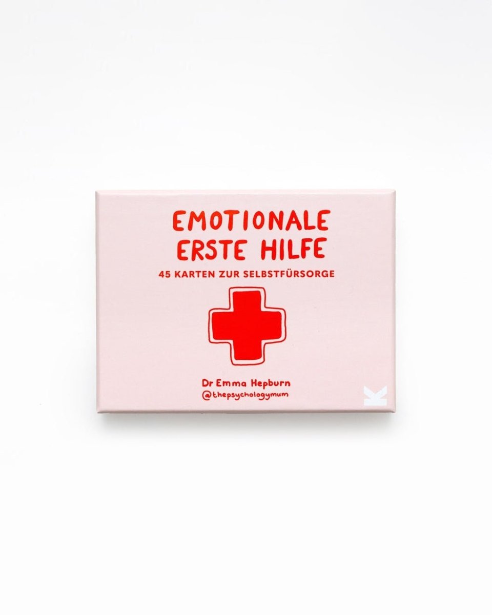 Laurence King Publishing - EMOTIONALE ERSTE HILFE Kartenset - ROSA ECK - LKG, ,