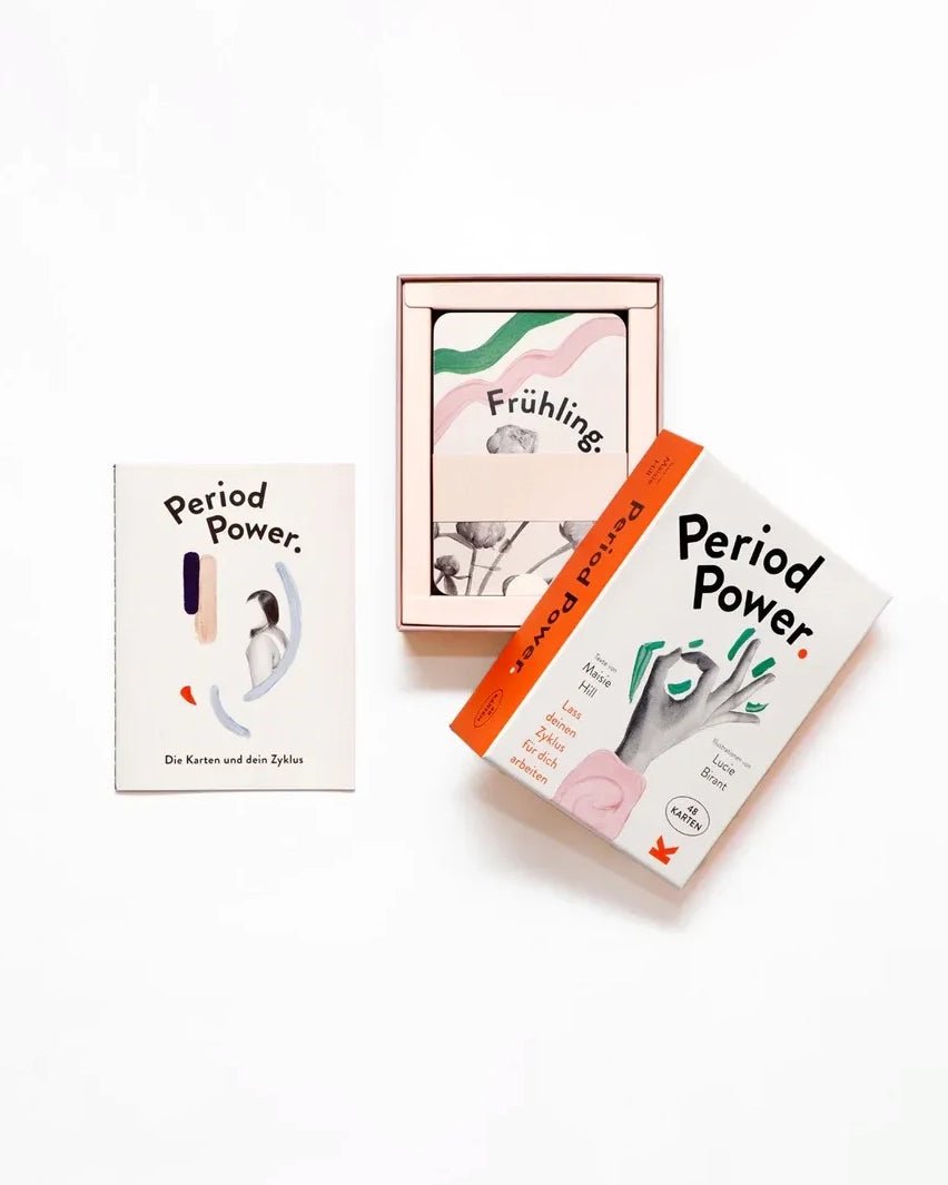 Laurence King Publishing - PERIOD POWER Karten - Set zur Selbstfürsorge - Spiel - ROSA ECK Concept Store