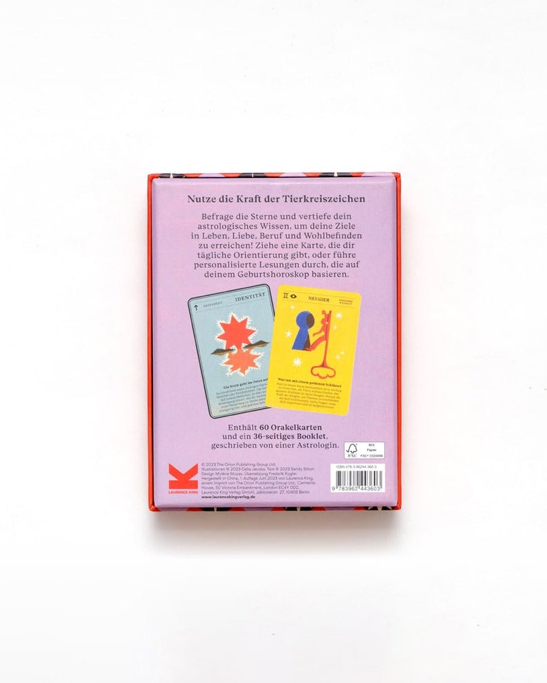 Laurence King Publishing - WAS STEHT IN DEINEN STERNEN? Kartenset - ROSA ECK - LKG, ,