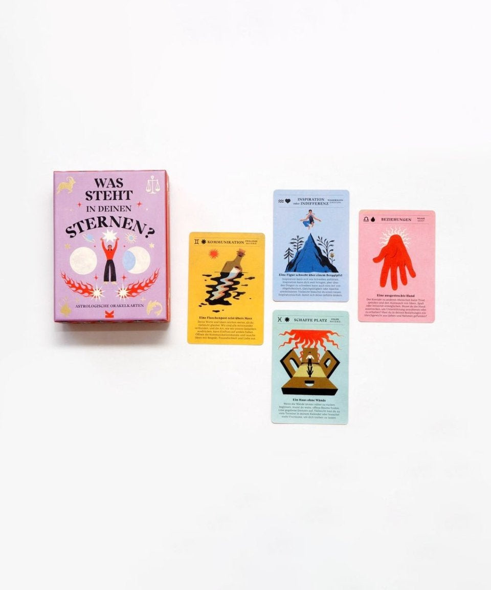 Laurence King Publishing - WAS STEHT IN DEINEN STERNEN? Kartenset - ROSA ECK - LKG, ,