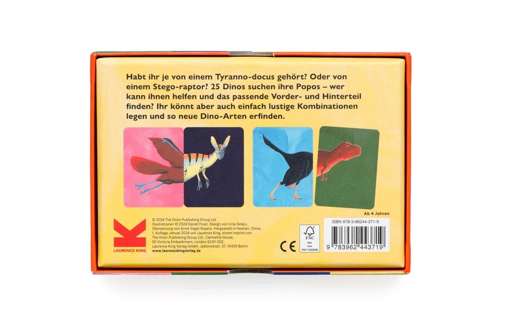 Laurence King Publishing - WO IST MEIN PO? DINO Memory - ROSA ECK - LKP, LKV,