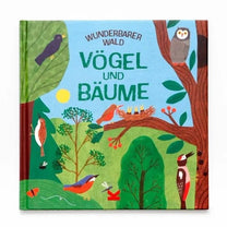Laurence King Publishing - WUNDERBARER WALD Kinderbuch • Bäume und Vögel - ROSA ECK
