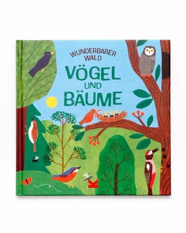 Laurence King Publishing - WUNDERBARER WALD Kinderbuch • Bäume und Vögel - ROSA ECK