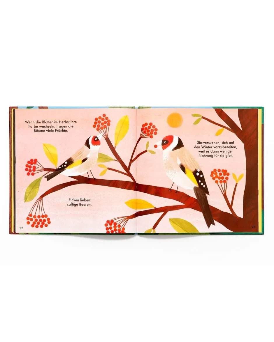 Laurence King Publishing - WUNDERBARER WALD Kinderbuch • Bäume und Vögel - ROSA ECK