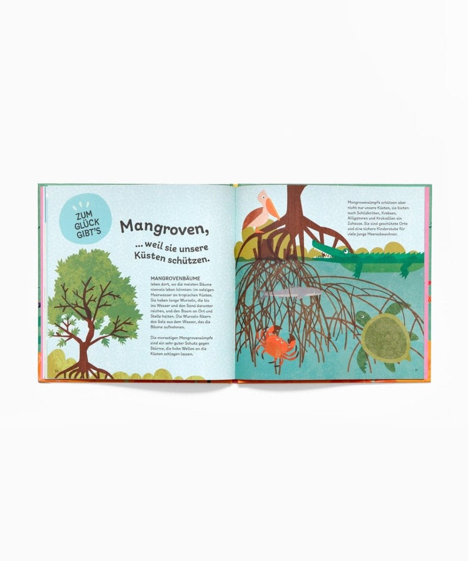 Laurence King Publishing - ZUM GLÜCK GIBT'S OZEANE UND MEERE Kinderbuch - ROSA ECK - Kinder, LKG,