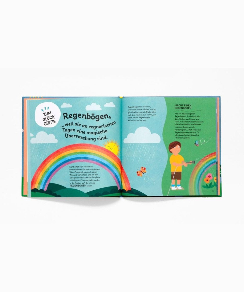 Laurence King Publishing - ZUM GLÜCK GIBT'S WOLKEN UND REGEN Kinderbuch - ROSA ECK - Kinder, LKG,