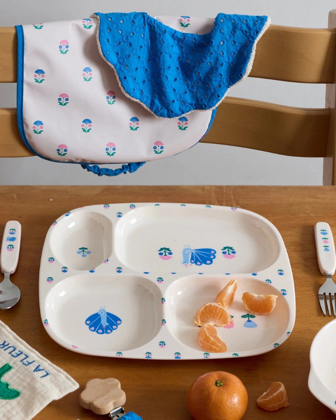 Le petit Souk - Kinderbesteck mit Etui • Pfau - ROSA ECK