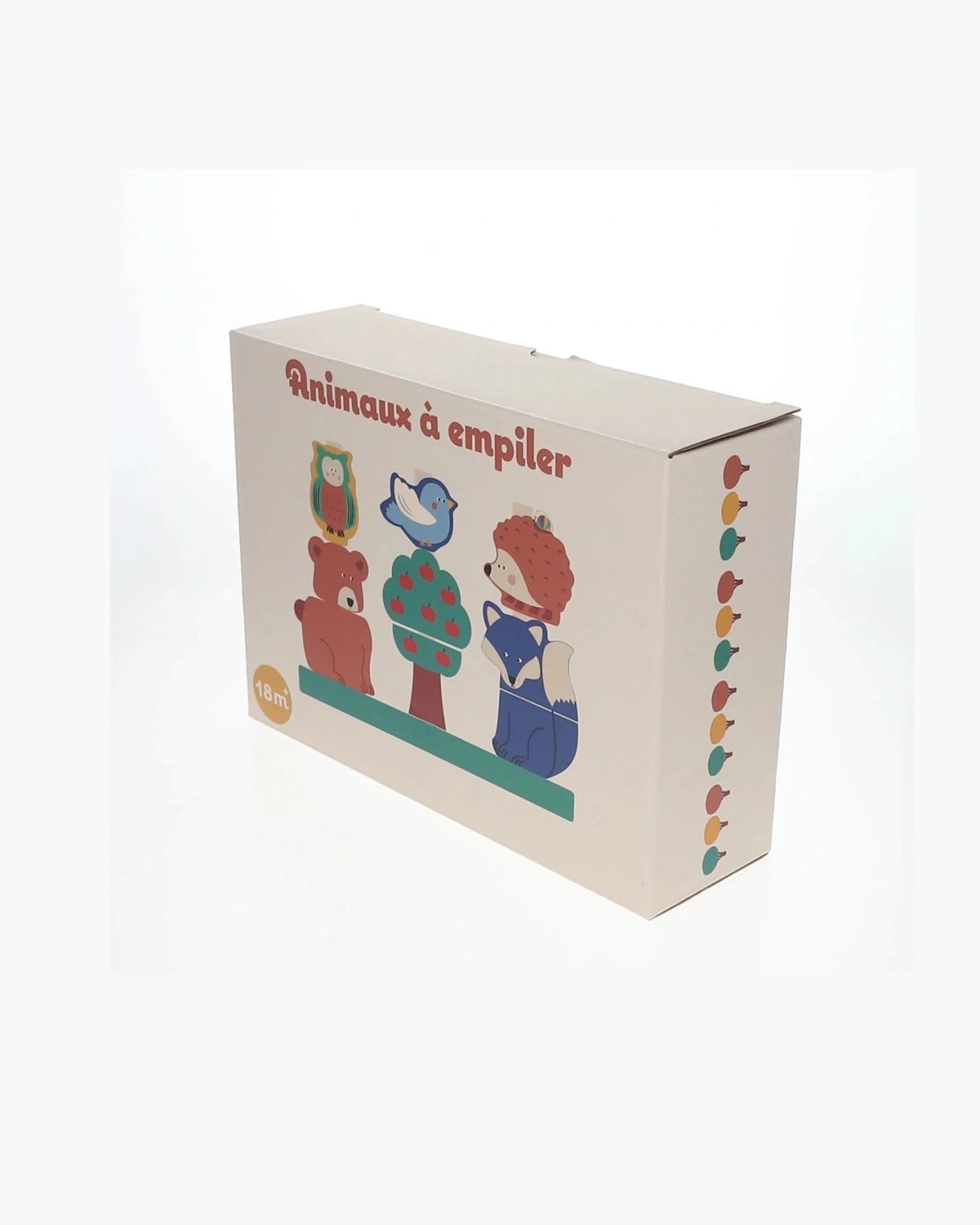 Le petit Souk - Stapelspiel aus Holz • Waldtiere - ROSA ECK