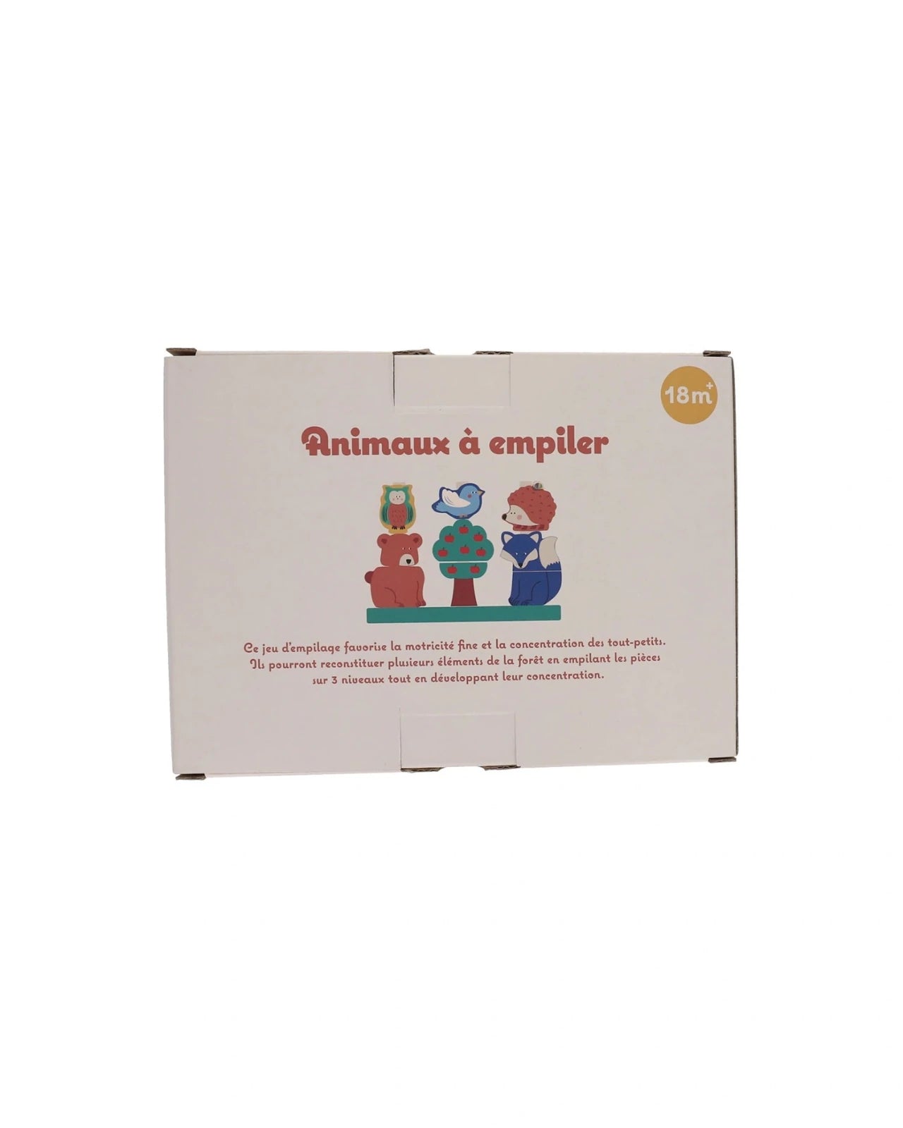 Le petit Souk - Stapelspiel aus Holz • Waldtiere - ROSA ECK