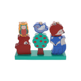 Le petit Souk - Stapelspiel aus Holz • Waldtiere - ROSA ECK