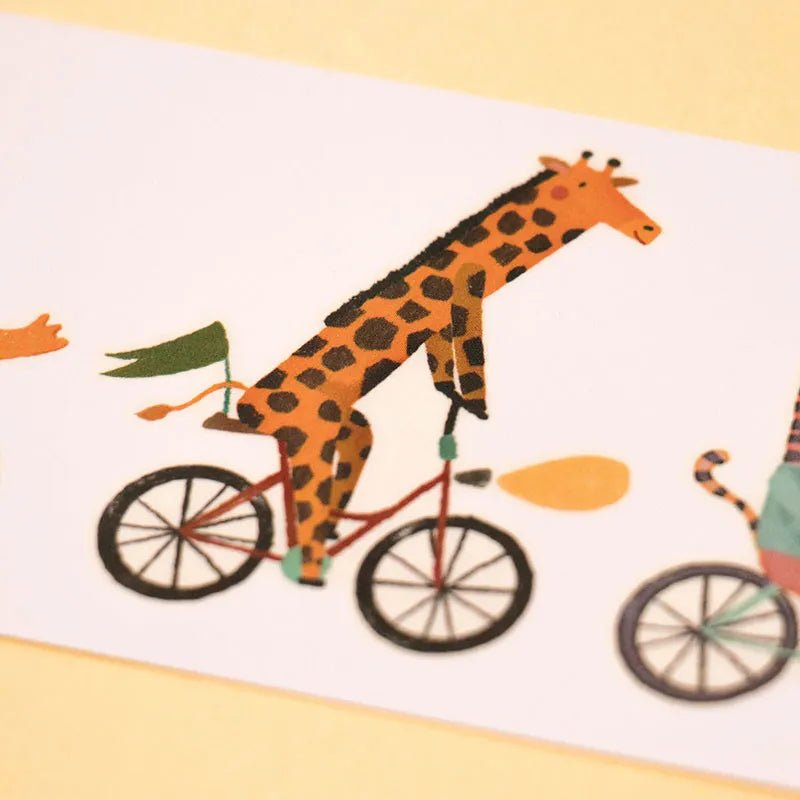 Londji - BIKES Temporäre Kinder - Tattoos - Kindertattoos - ROSA ECK