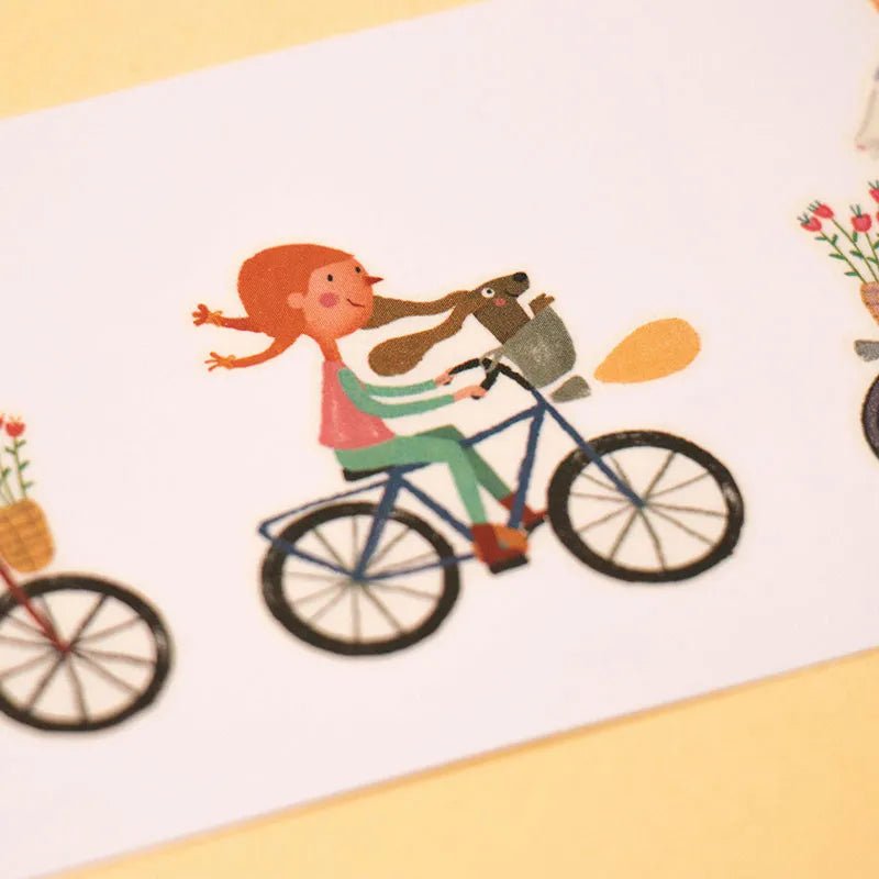 Londji - BIKES Temporäre Kinder - Tattoos - Kindertattoos - ROSA ECK