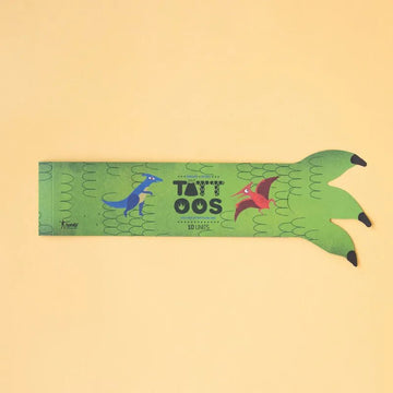 Londji - DINOSAURS Temporäre Kinder - Tattoos - Kindertattoos - ROSA ECK