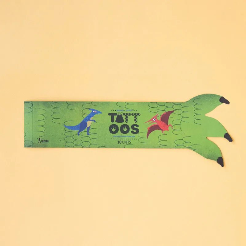 Londji - DINOSAURS Temporäre Kinder - Tattoos - Kindertattoos - ROSA ECK