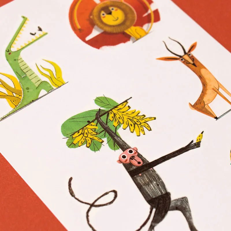 Londji - Kinder - Tattoos • Jungle - ROSA ECK