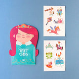 Londji - Kinder - Tattoos • Princess - ROSA ECK