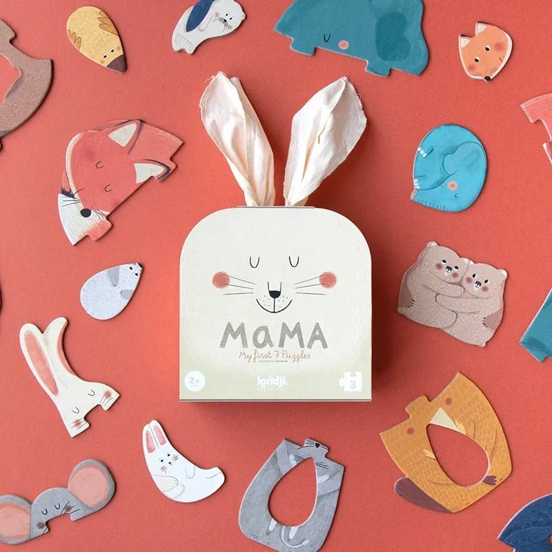 Londji - MAMA Kinder - Puzzle - Puzzle - ROSA ECK