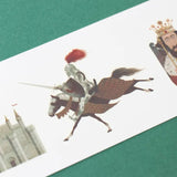 Londji - MEDIEVAL Temporäre Kinder - Tattoos - Kindertattoos - ROSA ECK