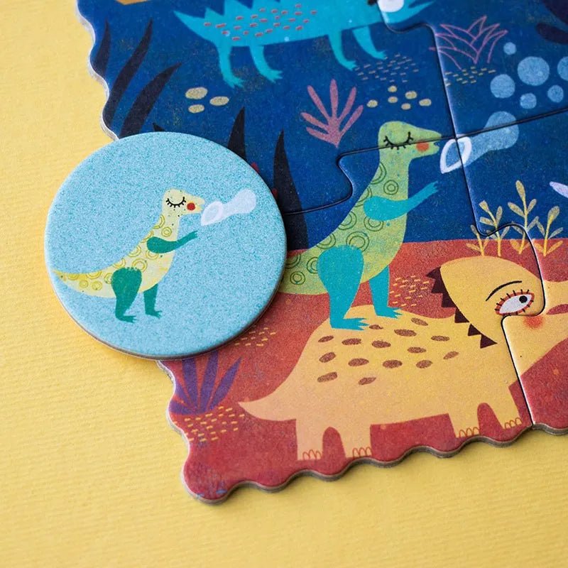 Londji - MY LITTLE DINO Pocket - Kinder - Puzzle - Puzzle - ROSA ECK