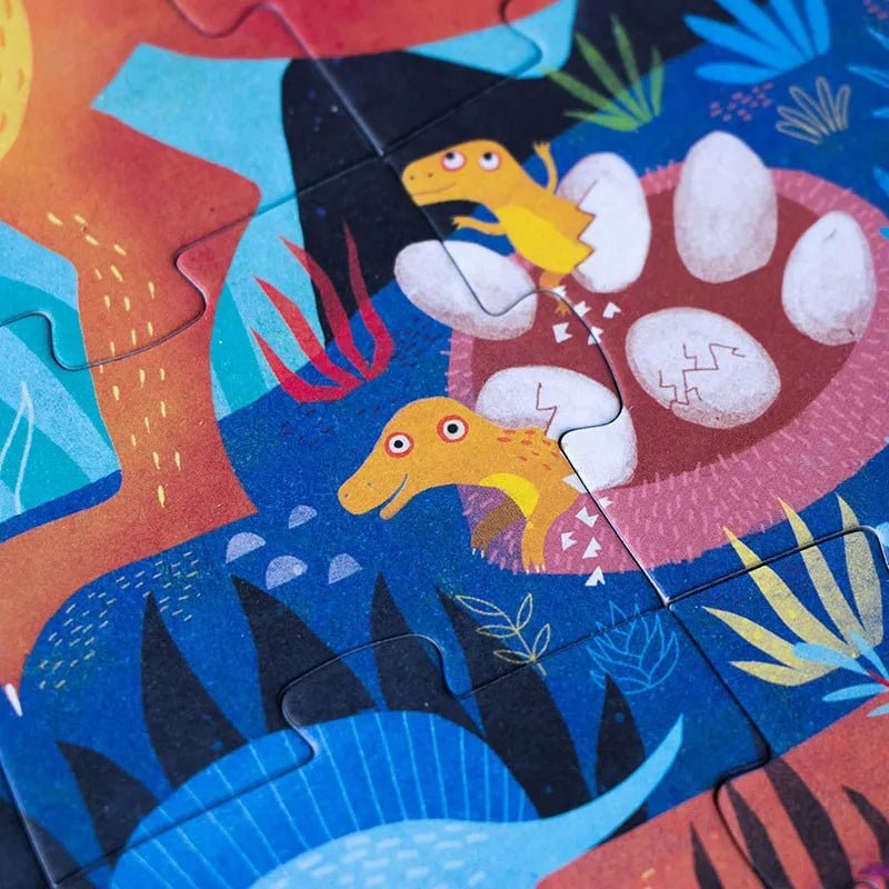 Londji - MY LITTLE DINO Pocket - Kinder - Puzzle - Puzzle - ROSA ECK