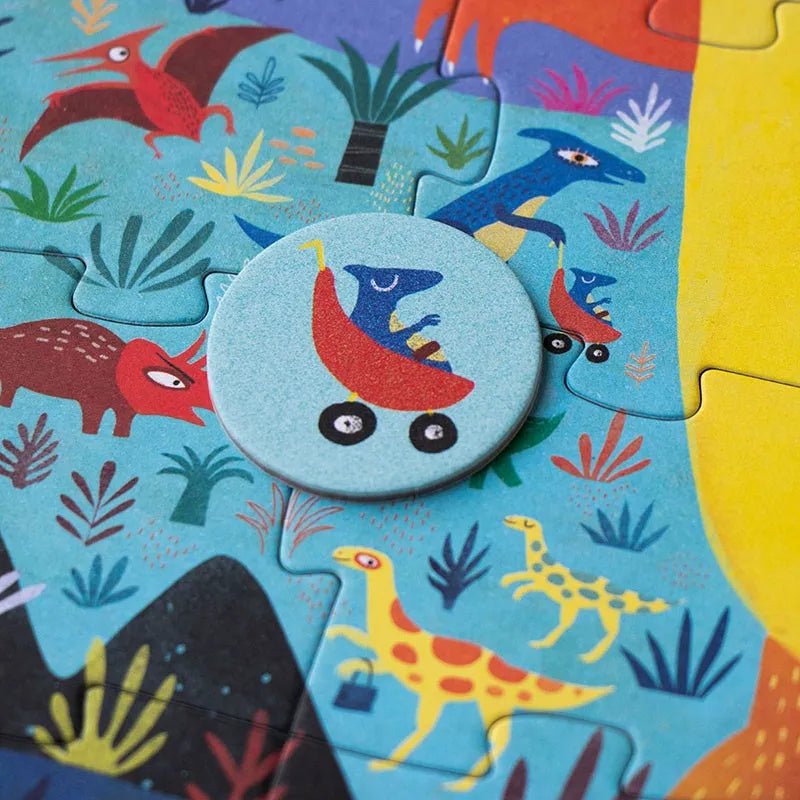 Londji - MY LITTLE DINO Pocket - Kinder - Puzzle - Puzzle - ROSA ECK