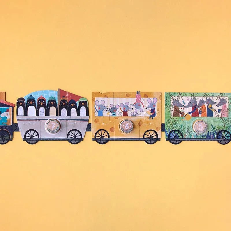 Londji - MY LITTLE TRAIN Kinder - Puzzle - Puzzle - ROSA ECK