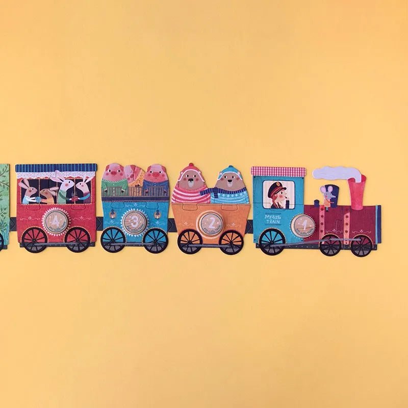 Londji - MY LITTLE TRAIN Kinder - Puzzle - Puzzle - ROSA ECK
