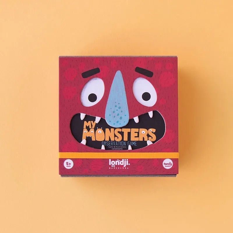 Londji - MY MONSTERS Familienspiel - Spiel - ROSA ECK