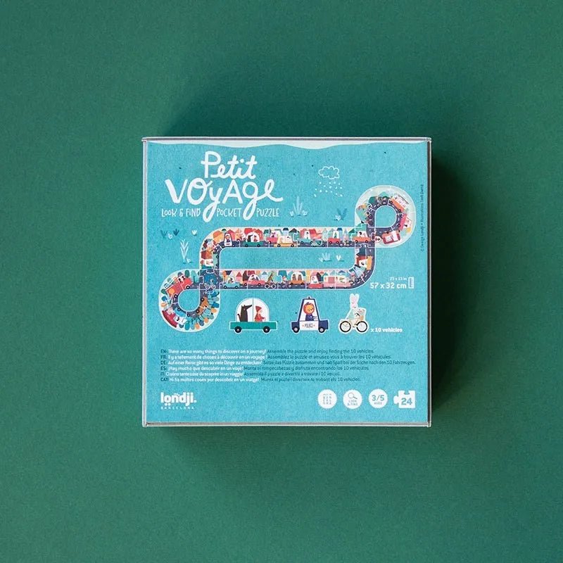 Londji - PETIT VOYAGE Pocket - Kinder - Puzzle - Puzzle - ROSA ECK