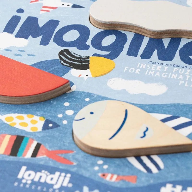 Londji - Puzzle (ab 3 Jahren) • Imagine - ROSA ECK