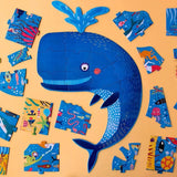 Londji - Puzzle (ab 3 Jahren) • My Big Blue Puzzle - ROSA ECK