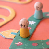 Londji - STRAWBERRIES Mini - Kinderspiel - Spiel - ROSA ECK