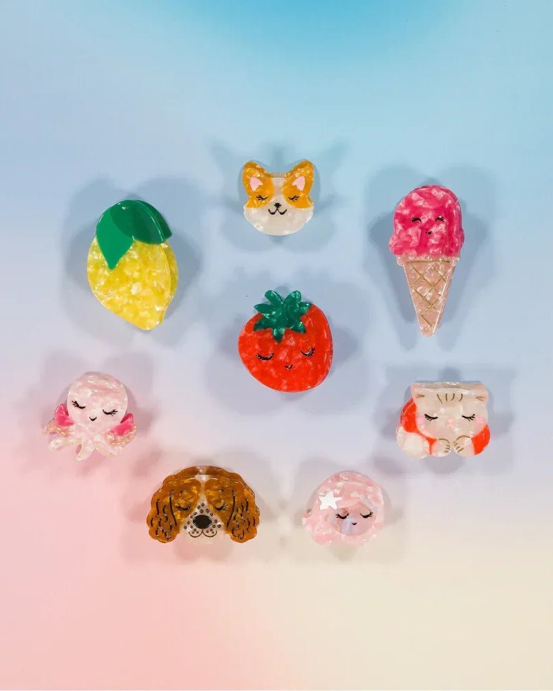 Luciole et Petit Pois - LEMON SQUEEZER Haarclip - ROSA ECK