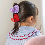 Luciole et Petit Pois - PURPLE HEART Haarclip - ROSA ECK
