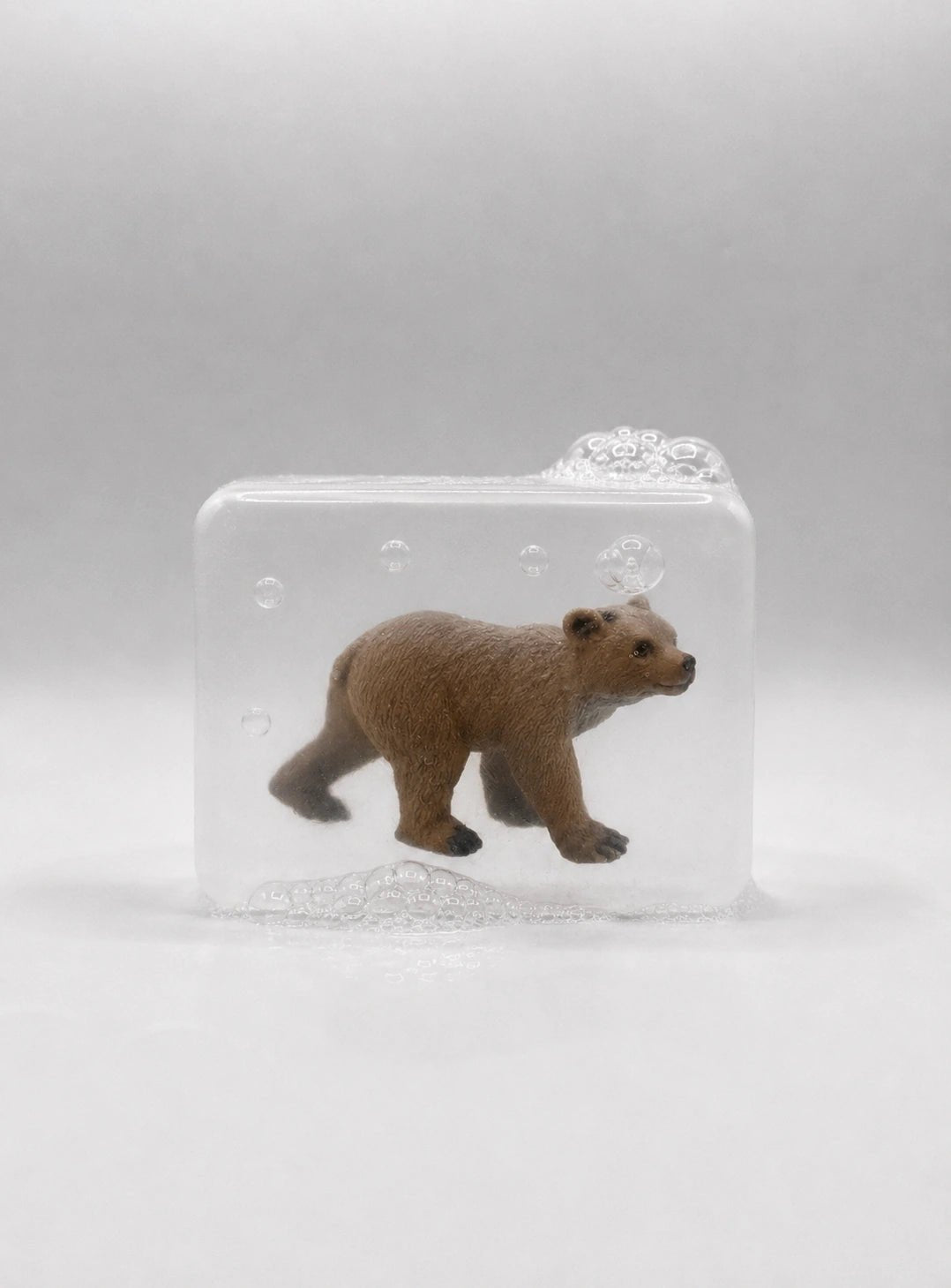 Ludi Soap - Seife mit Figur • Braunbär - ROSA ECK
