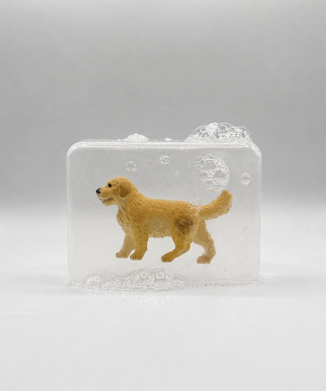 Ludi Soap - Seife mit Figur • Hund - ROSA ECK