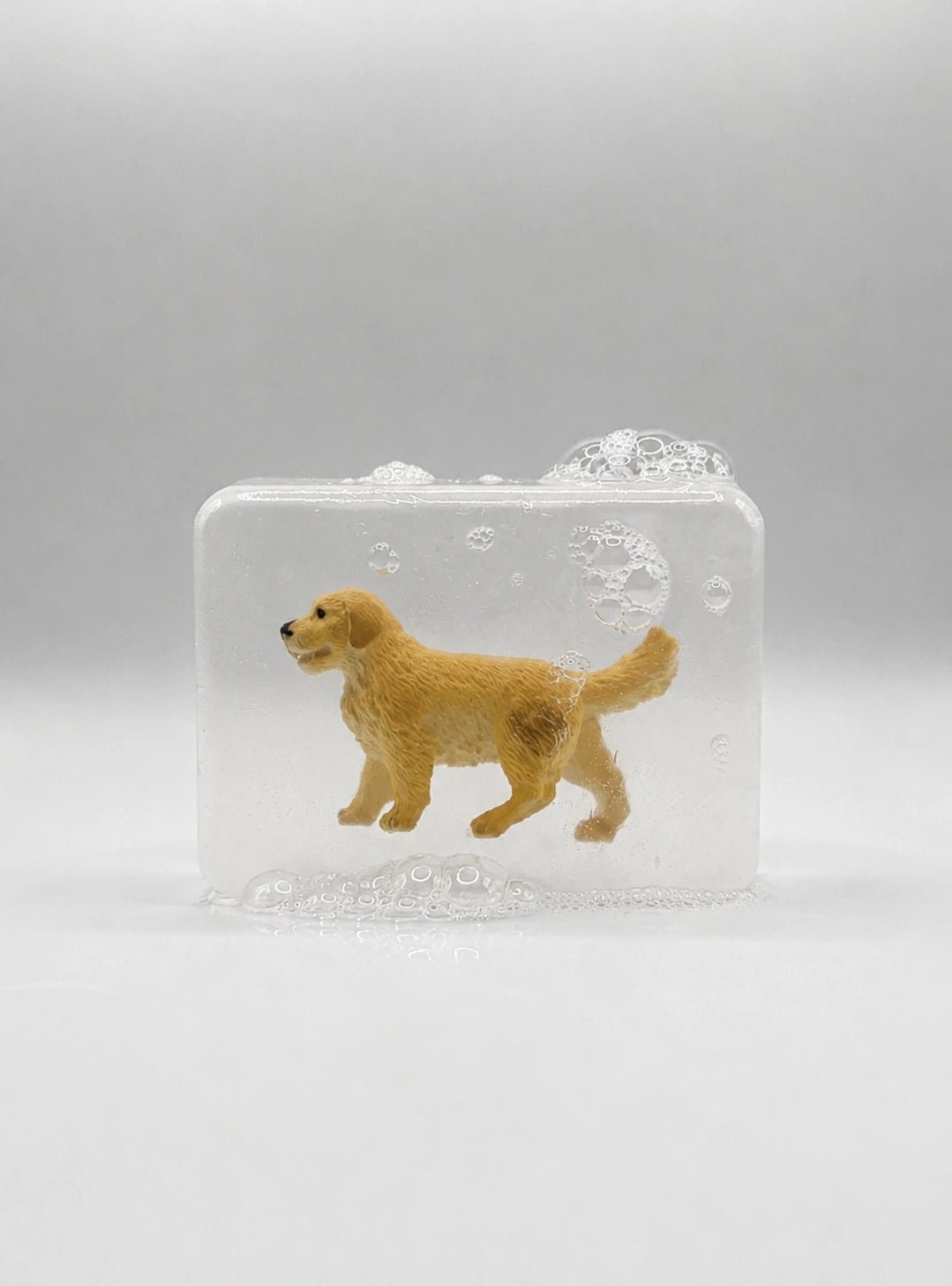 Ludi Soap - Seife mit Figur • Hund - ROSA ECK