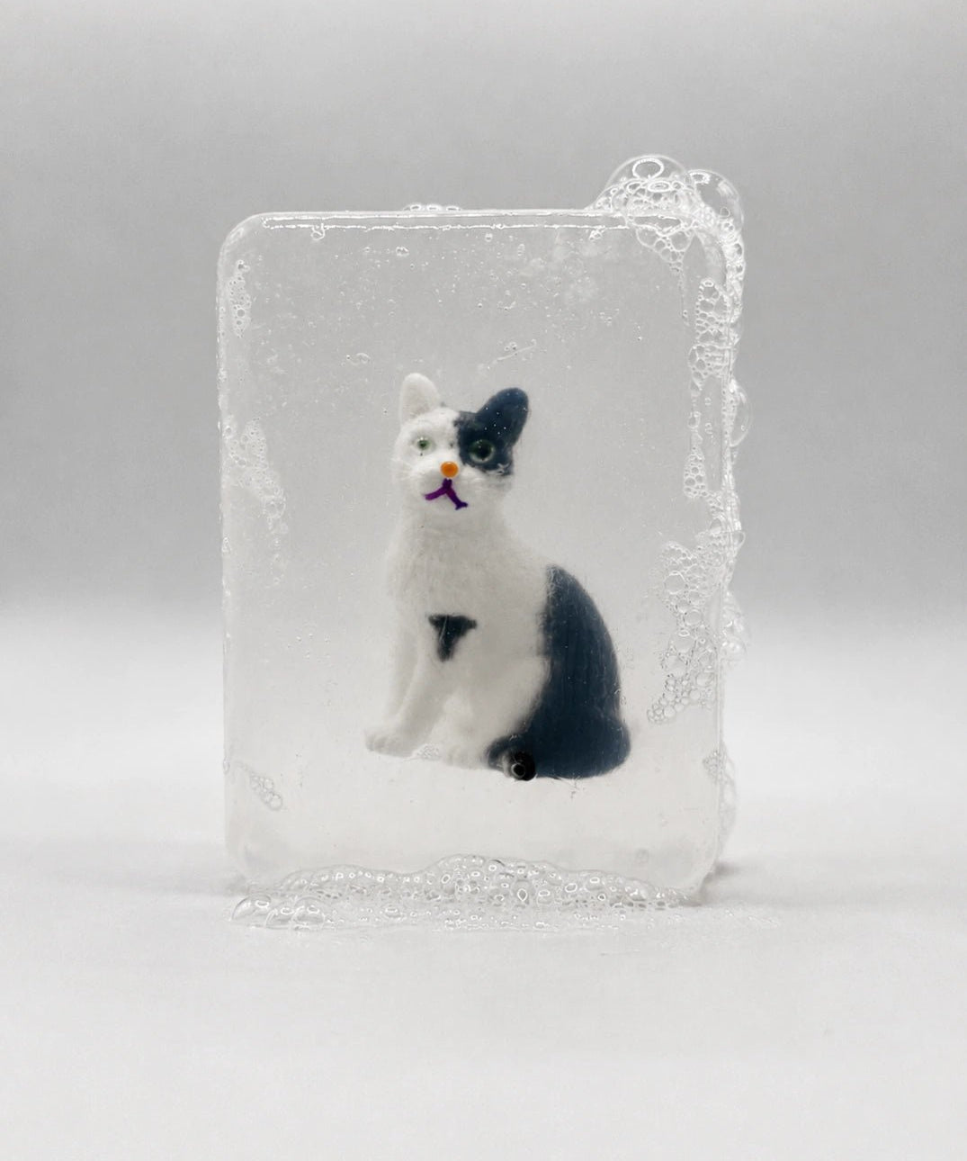 Ludi Soap - Seife mit Figur • Katze - ROSA ECK