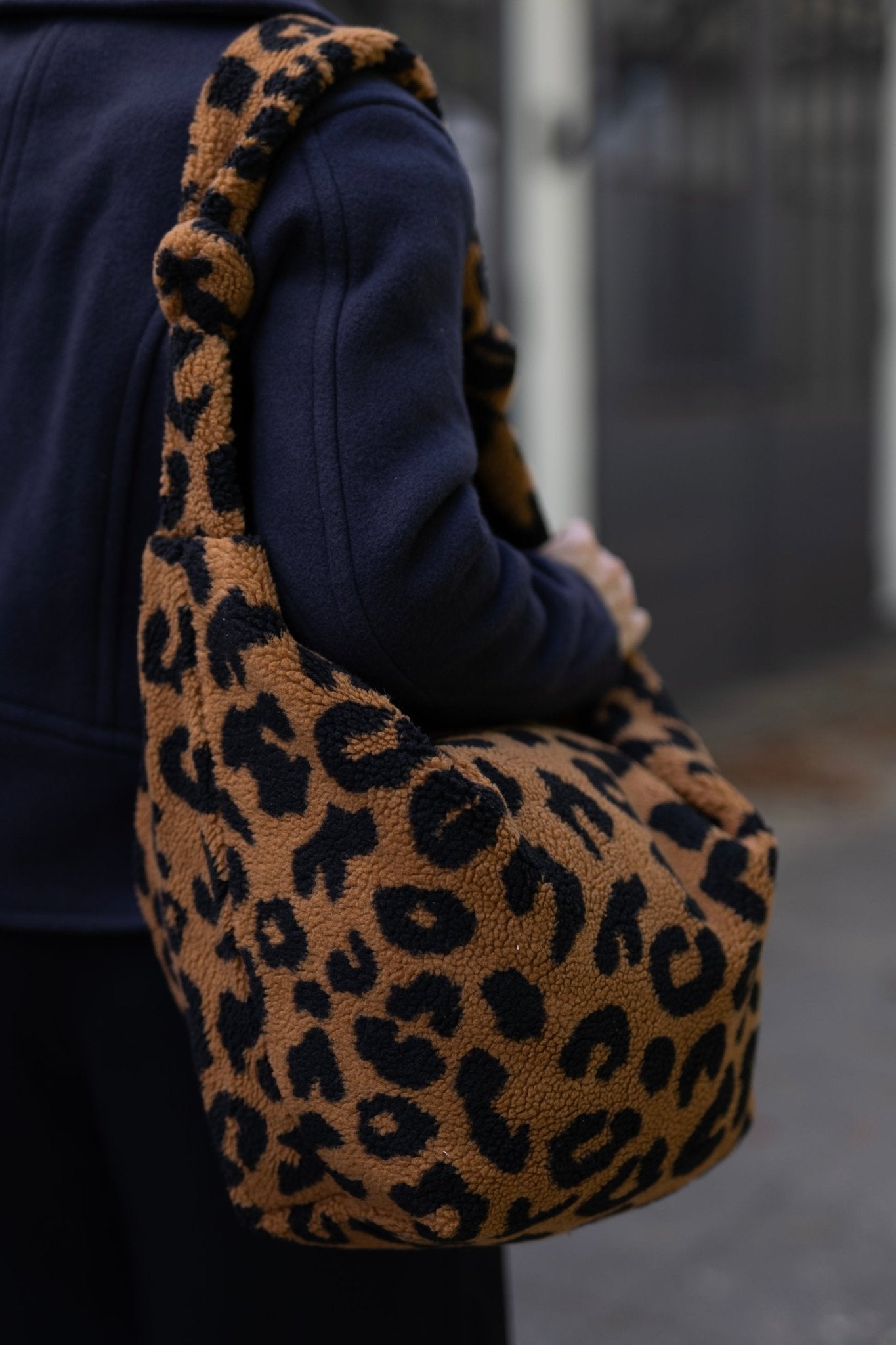 Lukkily - LUKKILY BAG #1 Tragetasche | Teddy Sienna Brown - ROSA ECK - Braun, Mom Bag,