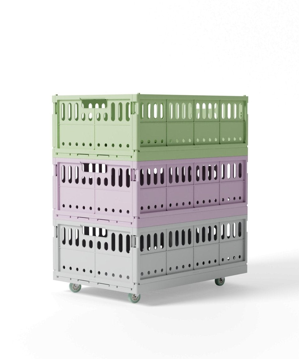Made Crate - Klappbox Maxi Peachy - ROSA ECK - Orange, ,