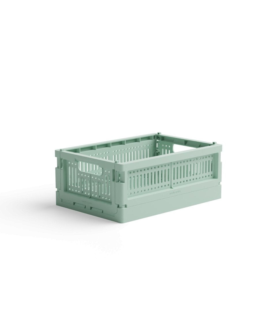 Made Crate - Klappbox Mini Minty - ROSA ECK - Grün, ,