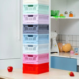 Made Crate - Klappbox Mini Minty - ROSA ECK - Grün, ,